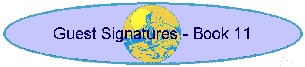Guest Signatures - Book 11
